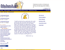 Tablet Screenshot of fbhchurch.org